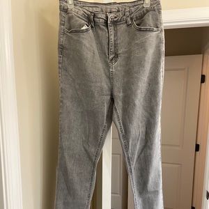 Grey High wasted jeans
